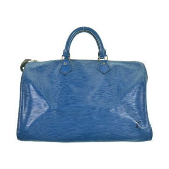 Louis Vuitton Blue Handbag - Picture 1 of 9